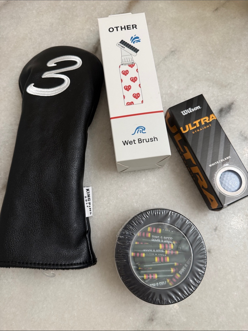 Golf accessories starter set kit Wilson Ultra Golf Ball